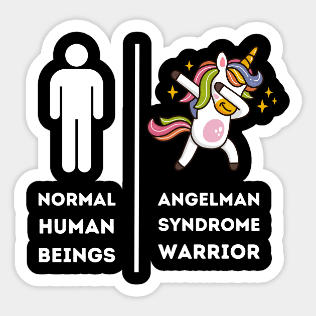 Angelman syndrome disorder Sticker by The WYLD Tribe